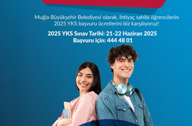 Muğla Büyükşehir Belediyesi, öğrencilerin YKS başvuru ücretlerini ödeyecek
